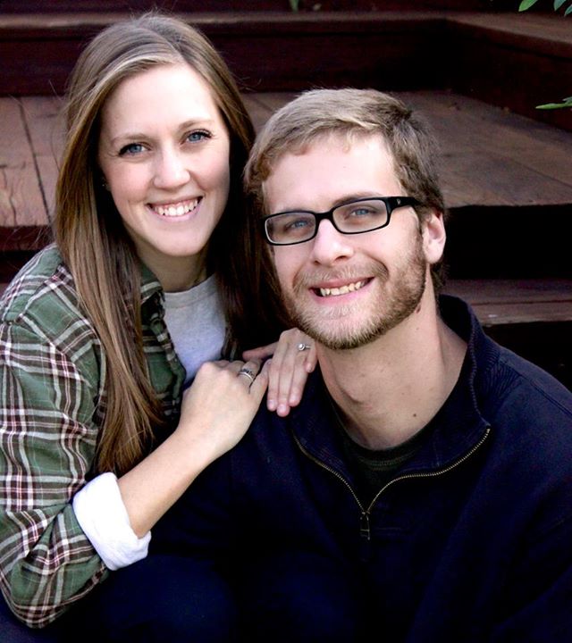 Erica Eden and fiancé Nathaniel Mattay