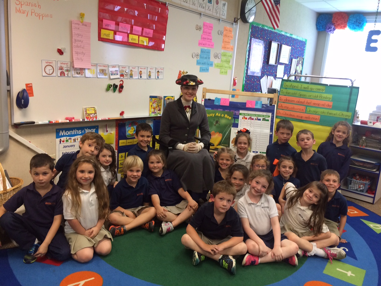 Mary Poppins Visits Kindergarten - The Brook Hill School