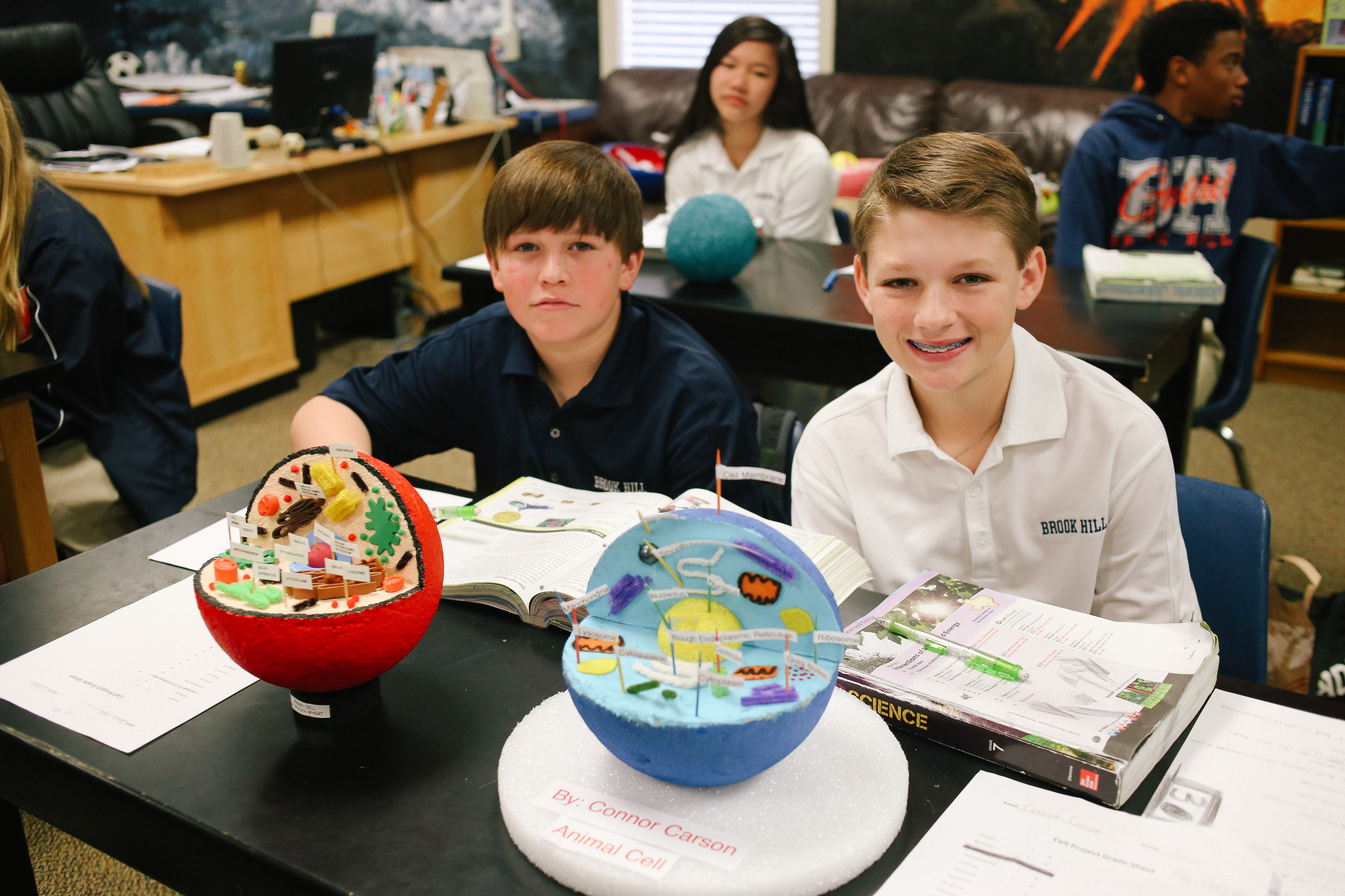 7th Grade Cell Project | Brook Hill School | Tyler, TX