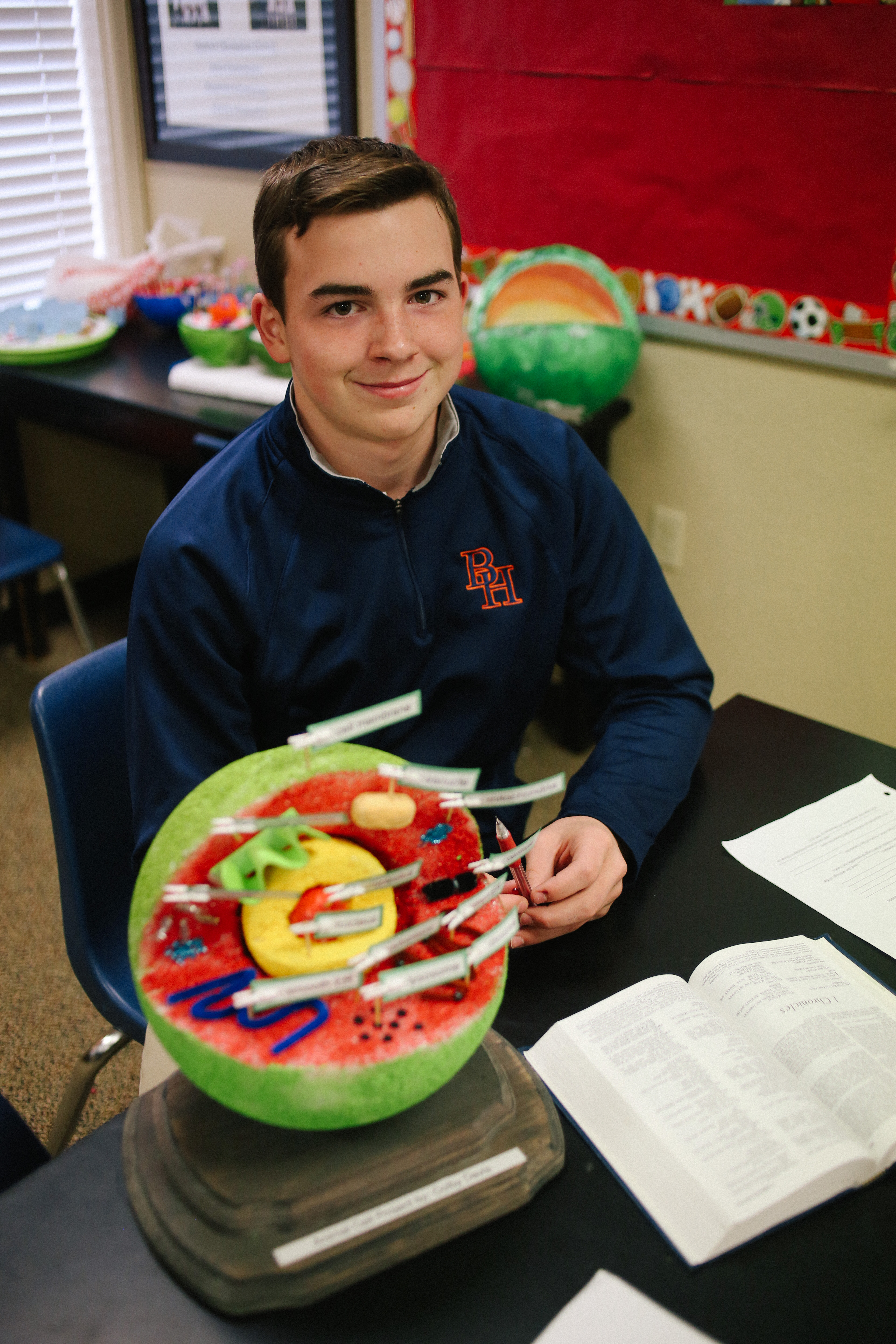 7th Grade Cell Project Brook Hill School Tyler, TX