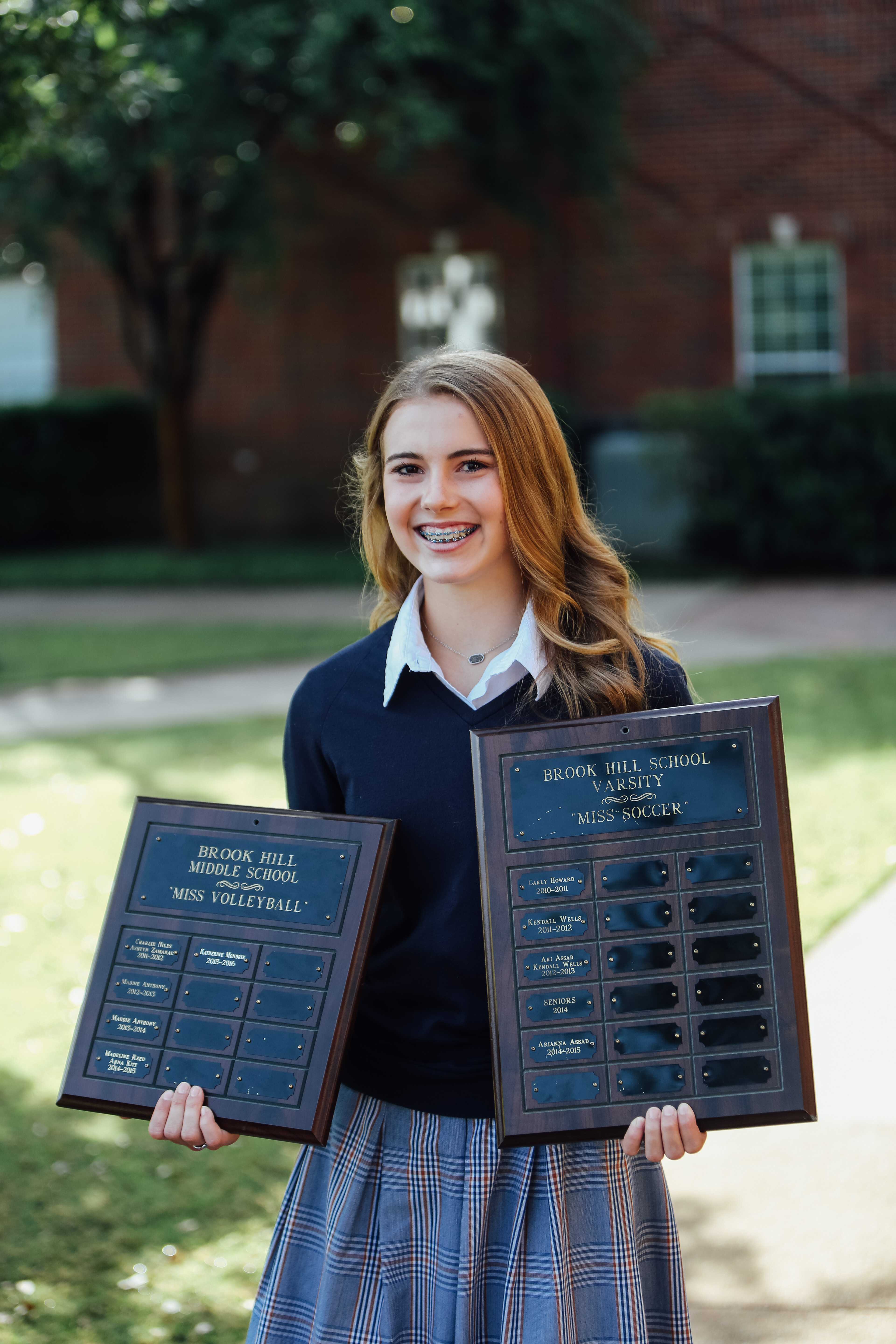 Middle School Athletic Awards The Brook Hill School