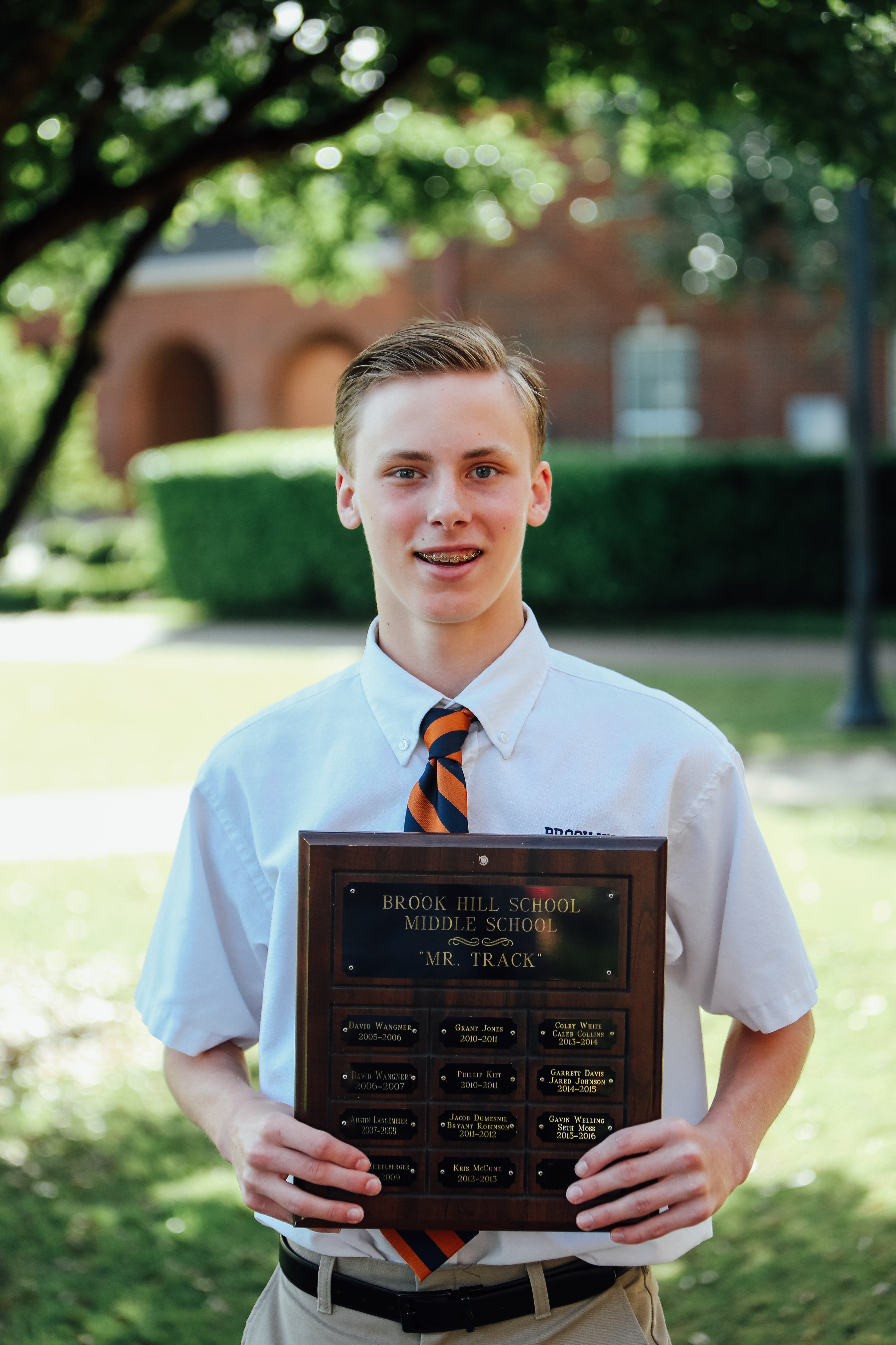 Middle School Athletic Awards The Brook Hill School