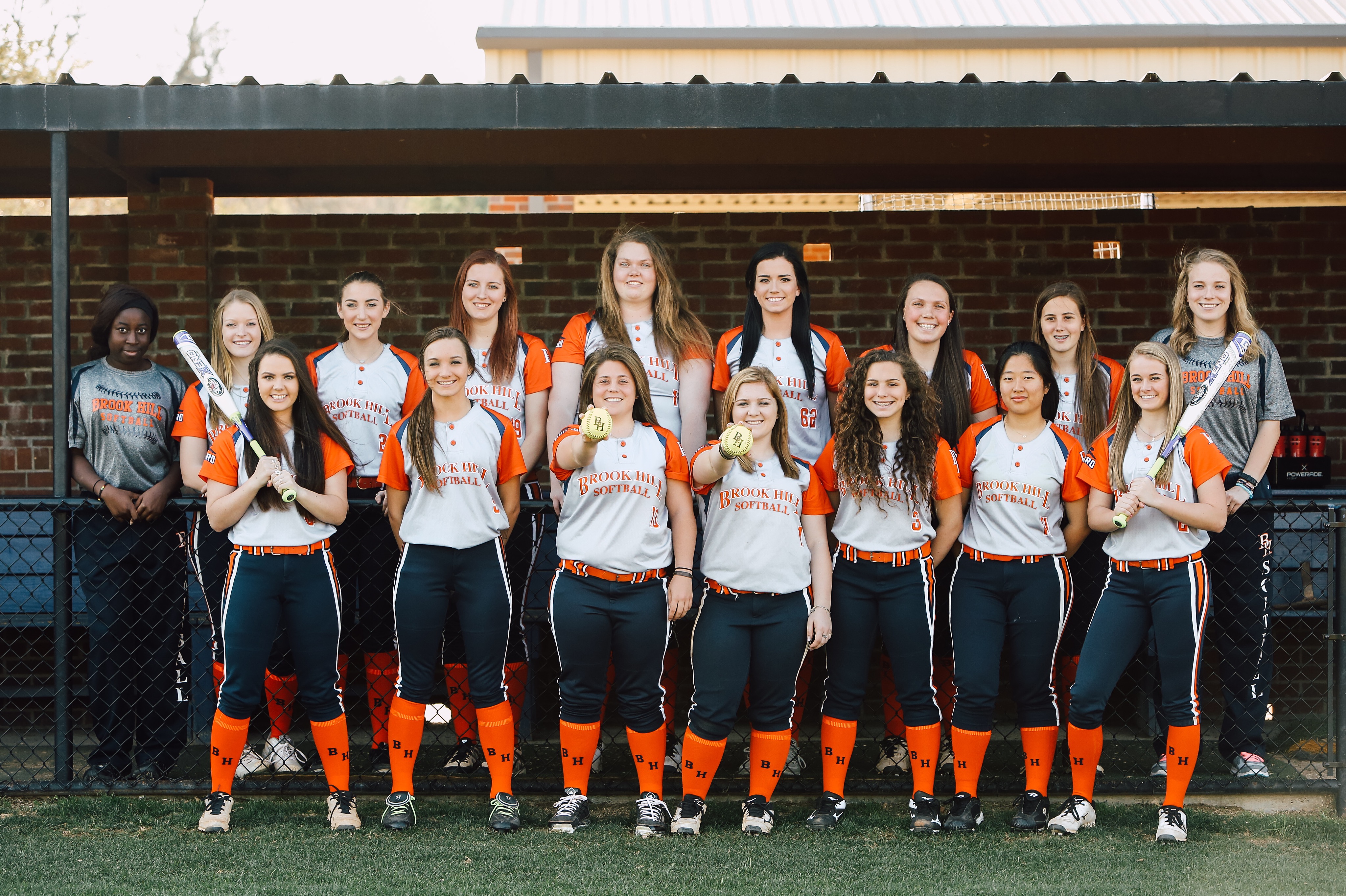 Brook Hill softball team photo (going to state!)