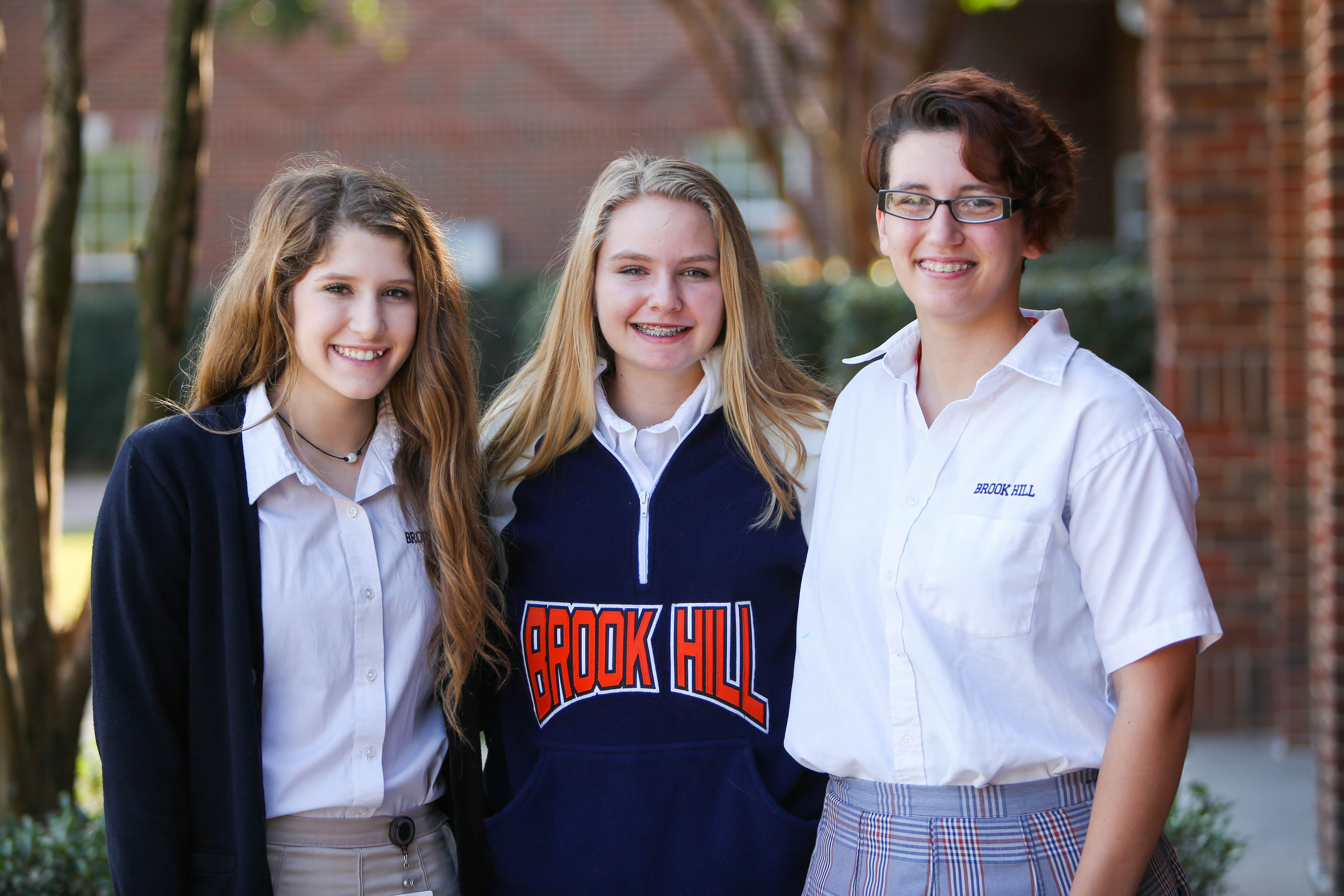 Three Brook Hill Students Make All Region Choir Brook