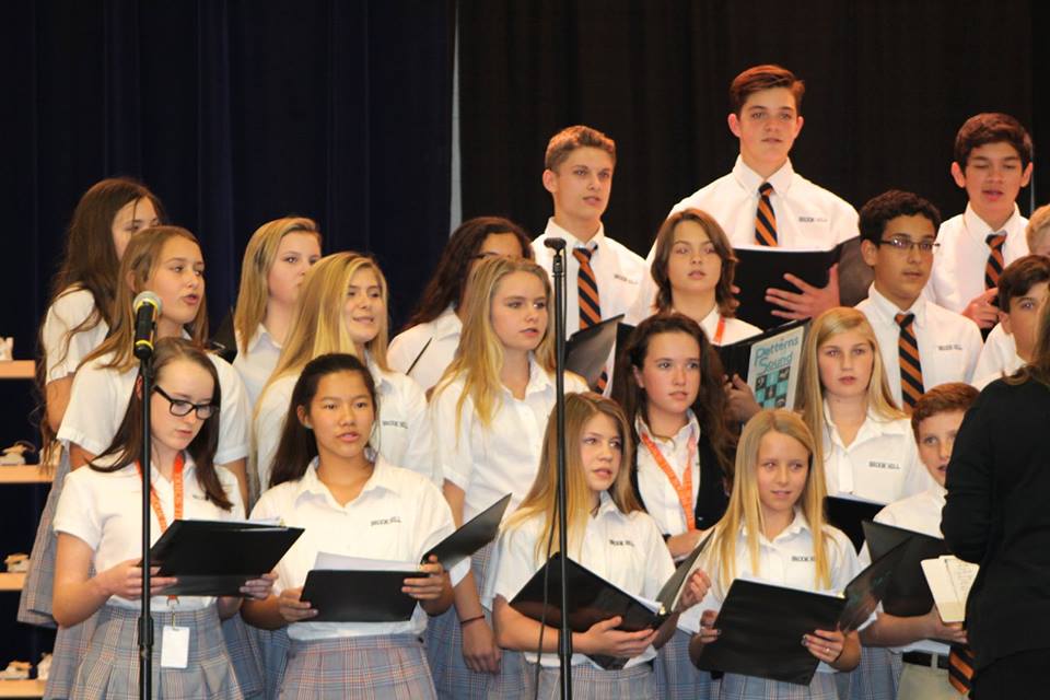 Student choirs charm at Mistletoe and Magic The Brook Hill School