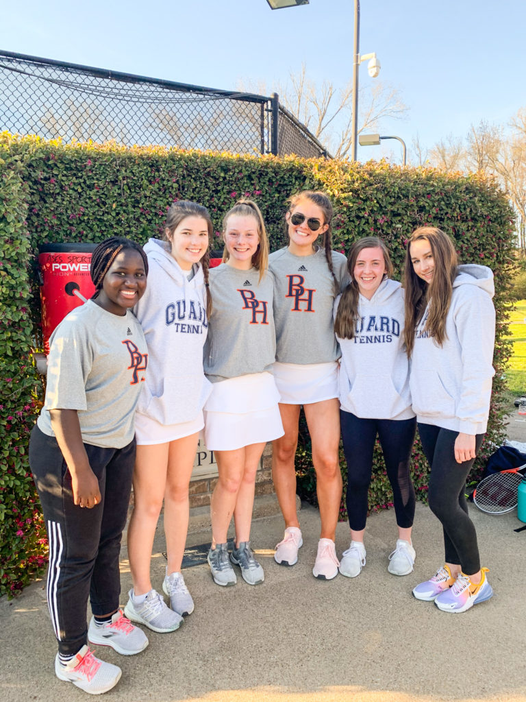 BROOK HILL TENNIS TEAM OFF TO A STRONG SEASON START