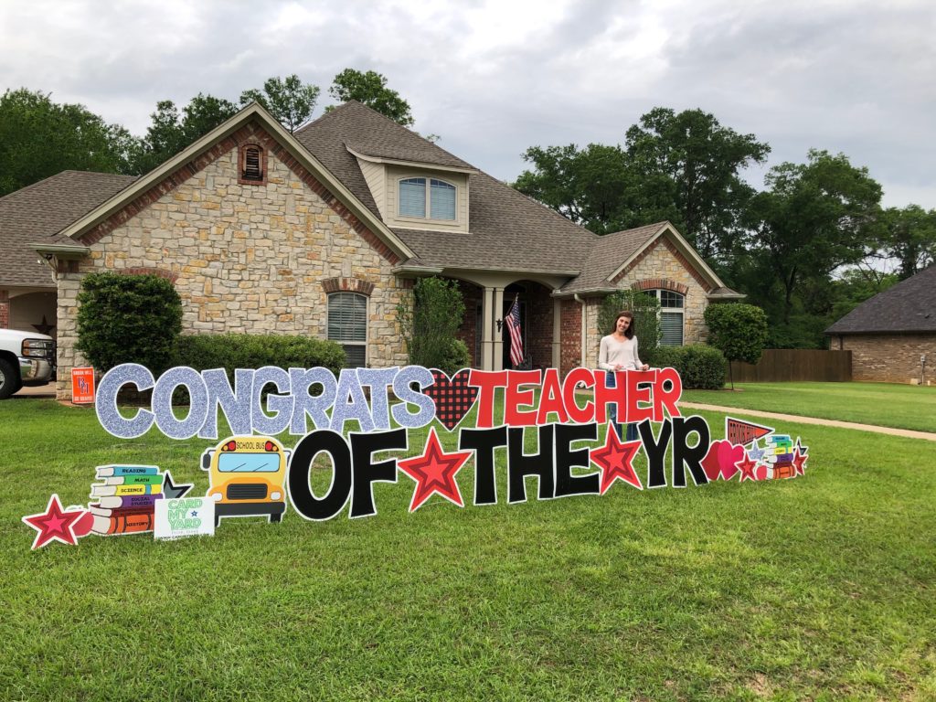 CONGRATULATIONS TO AMY FITZGERALD, BROOK HILL'S TEACHER OF THE YEAR