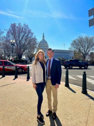 siblings at work on Capitol Hill